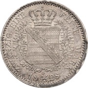⅔ Thaler - Anthony, Germany, 1827-1828 reverse image