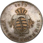 1 Thaler - Frederick August I Pattern, Germany, 1813 reverse image