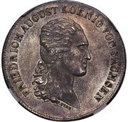 1 Thaler - Frederick August I Prize Taler obverse image