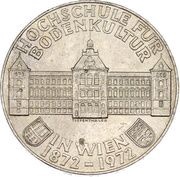 50 Schilling Institute of Agriculture, Austria, 1972 reverse image