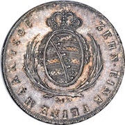 1 Conventionsthaler - Frederick August I, Germany, 1806 reverse image