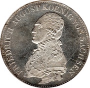 1 Ausbeutekonventionsthaler - Frederick August I obverse image