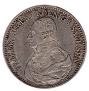 1 Ausbeute-Conventionsthaler - Frederick August I obverse image