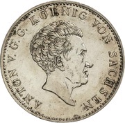 1 Conventionsthaler - Anton Prize thaler obverse image