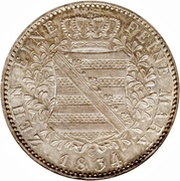 1 Conventionsthaler - Anthony, Germany, 1829-1836 reverse image