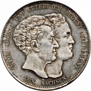 1 Conventionsthaler - Anthony New Constitution obverse image