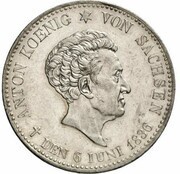 1 Ausbeute-Conventionsthaler - Anthony obverse image