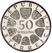 50 Schilling Garden Exhibition obverse image