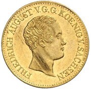 1 Ducat - Frederick August II obverse image