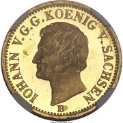 ½ Krone - John obverse image