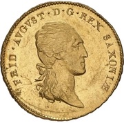 10 Thalers - Frederick August I obverse image