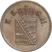 1 Pfennig - John obverse image
