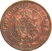 1 Pfennig - John obverse image