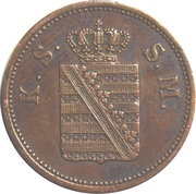 2 Pfennige - John obverse image