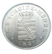 2 Neugroschen / 20 Pfennige - Frederick August II obverse image