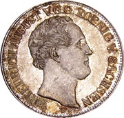 1 Thaler - Frederick August II obverse image