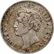 1 Thaler - John Dresden Mint obverse image