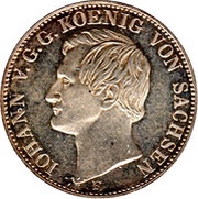 1 Vereinsthaler - John obverse image