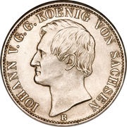 1 Ausbeutevereinsthaler - John Mining Thaler obverse image