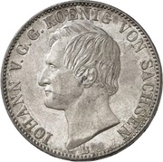 1 Vereinsthaler - John obverse image