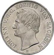 1 Vereinsthaler - John obverse image