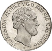 2 Thalers / 3½ Gulden - Frederick August II Freiberg University obverse image