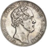 2 Thalers / 3½ Gulden - Frederick August II Royal Saxon Academy of Forestry obverse image