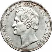 2 Thalers / 3½ Gulden - John obverse image