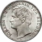 2 Vereinsthaler - John obverse image