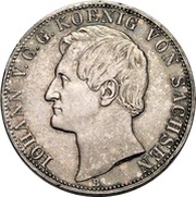 2 Vereinsthaler - John obverse image
