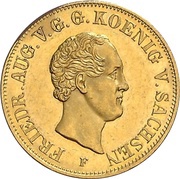10 Thalers - Frederick August II obverse image