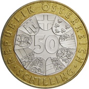 50 Schilling Konrad Lorenz obverse image