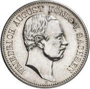 2 Marks - Frederick August III Mint Visit obverse image