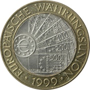 50 Schilling European Monetary Union reverse image