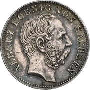 10 Mark - Albert Silver pattern strike obverse image