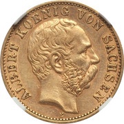 10 Mark - Albert obverse image