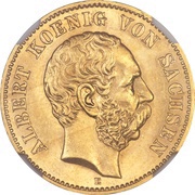 20 Mark - Albert obverse image