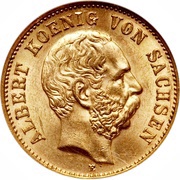 20 Mark - Albert obverse image