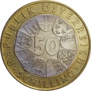 50 Schilling Ferdinand Porsche obverse image