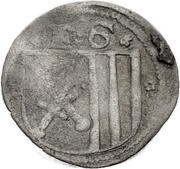 1 Pfennig - Frederick III and Georg obverse image