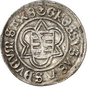 ½ Groschen - Frederick III, Johann and Georg, Germany, 1507-1525 reverse image