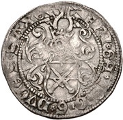 1 Zinsgroschen - Frederick III, John, and George Freiberg obverse image