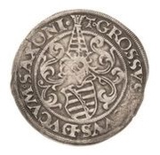 Zinsgroschen - Frederick III, John and George, Germany, 1507-1525 reverse image