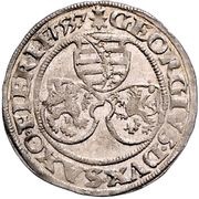 1 Groschen - John Frederick I and George, Germany, 1534-1538 reverse image