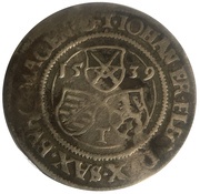 ¼ Guldengroschen - John Frederick Zwittertaler obverse image