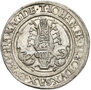 ¼ Guldengroschen - John Frederick, Moritz et John Ernest obverse image