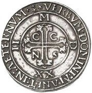 1 Guldengroschen - Frederick III, Germany, 1522 reverse image