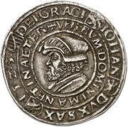 1 Thaler - Frederick III and John, Germany, 1522-1523 reverse image