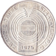 100 Schilling Staatsvertrag, Austria, 1975 reverse image