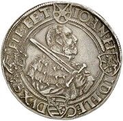 1 Thaler - John Frederick I and George obverse image